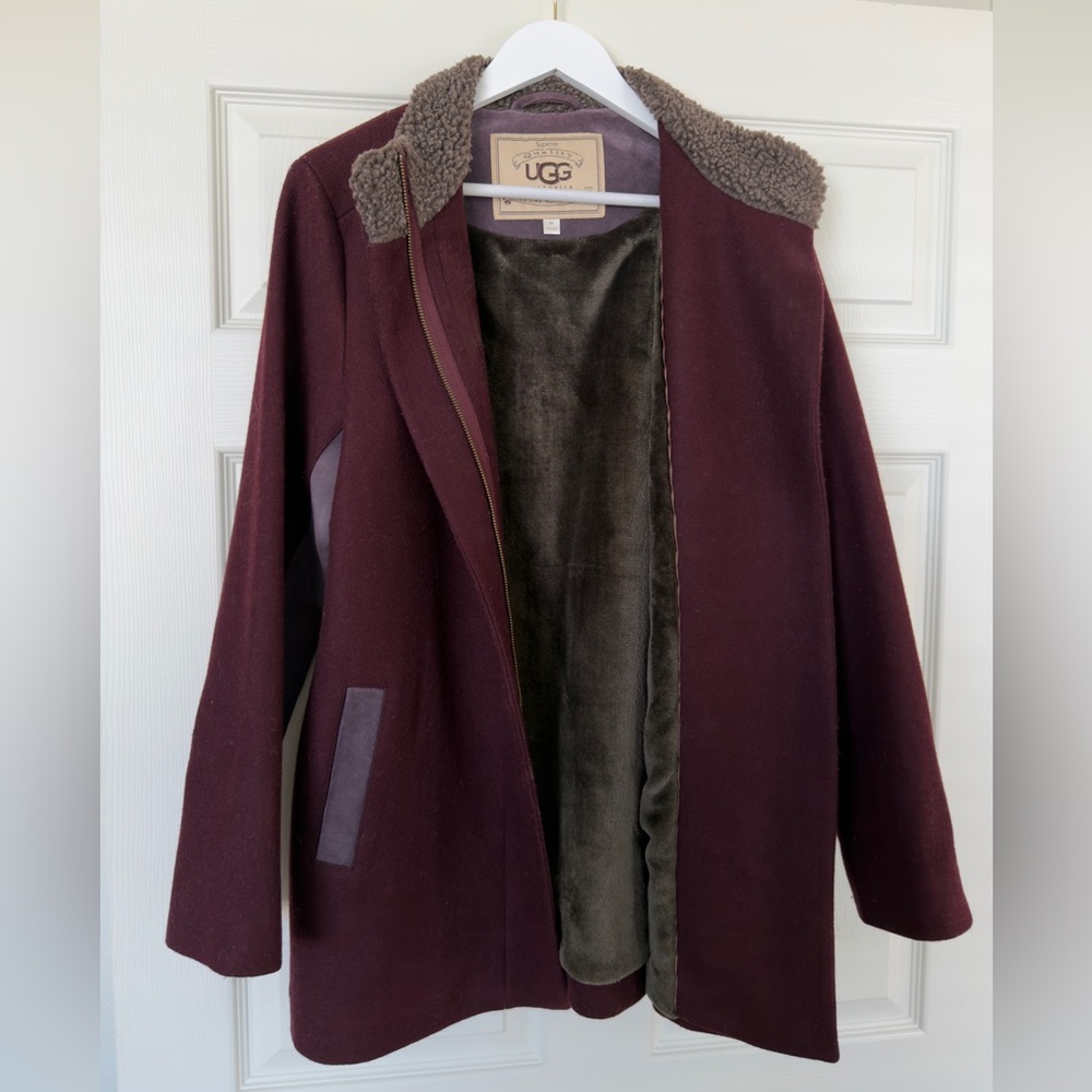 UGG suede coat